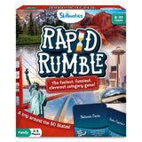 Skillmatics Rapid Rumble - A Trip Around The 50 States, Fast-Paced Board Game for Kids, Teens & Adults, Fun for Family Game Nigh
