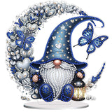 Diamond Painting Kits for Adults Beginners, 5D Full Drill Dwarf Moon Crystal Art Desktop Ornament, DIY Single Sided Home Office 