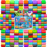 ESSENSON Air Dry Clay 210 Colors, Modeling Clay for Kids, DIY Molding Magic Clay for with Tools, Toys Gifts for Age 3 4 5 6 7 8+