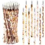Xqumoi SMores Pencils with Eraser - SMore Love Fun #2 HB Pencils, Classroom Student Rewards Camping Back to School Office Supply