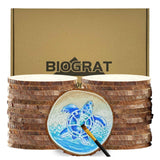 2.4-2.8 Inch Wood Slices Discs Ornaments for Crafts, 30 Pcs 0.2 inches thickniss
