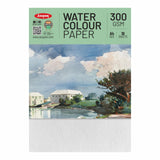 Anupam Professional Watercolour Paper | A4 (30X21Cm) 300 Gsm Cold Pressed Paper |Acid-Free 10 Sheets| Ideal For Artist, Professi