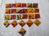 Weddingcreations haldi kumkum Multicolor Pouches 30 nos