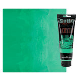 Soho Urban Artist Heavy Body Acrylic Paint - 250 ml Tube - Cadmium Blue Green Light Hue - Thick, Rich Color, Excellent Coverage,