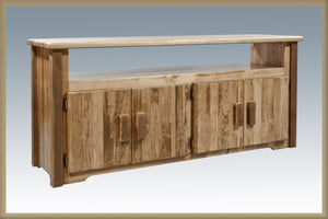 Montana Woodworks Homestead Collection Television Stand, Stain & Lacquer Finish