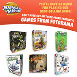 Fotorama Burger Mania Sizzling Build-A-Burger Game, Fast-Paced Conveyor Belt Fast Food Thrill Competition, Develops Fine Motor S