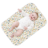 Coinarin Baby Diaper Changing Pad - 31.5 x 21.5 Extra Large Waterproof Absorbent Portable Changing Mat, Reusable Changing Pad Li