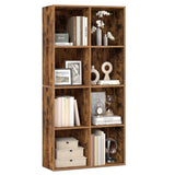 VASAGLE Custos Collection - Bookshelf, Bookcase, Cube Shelf with 8 Compartments, 9.4 x 25.8 x 51 Inches, Storage Shelf, for Livi