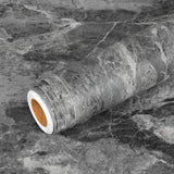 Livelynine 15.8x197 Concrete Limewash Peel and Stick Dorm Wallpaper Removable Old Weathered Cement Wallpaper for Bedroom Walls D