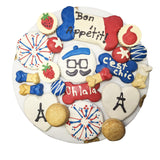 Bonne et Filou French Style Dog Treats, Gourmet Gift Box, 21 Luxury Macarons, Truffles & Bone Cookies, Healthy & Delicious Snack