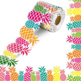 Outus 68 Feet Pineapple Bulletin Board Borders Rolled Border Trim Tropical School Classroom Decoration Paper Border for Bulletin