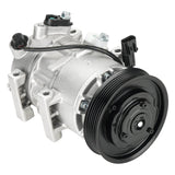 New AC Air Condition Compressor w/Clutch for Hyundai Accent 1.6L 2012-2017, 2012-2017 for Kia Rio 1.6L, only Automatic Temperatu
