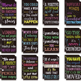 Outus 24 Pcs Mini Inspirational Notepads Motivational Notebook Small Pocket Journal Notepads Inspiring Notebook for School Offic