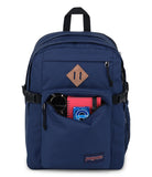 Jansport Main Campus Backpack - Travel, Or Work Bag W 15-Inch Laptop Sleeve And Dual Water Bottle Pockets, Navy