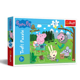 Trefl Peppa Pig 30 Piece Jigsaw Puzzle Forest Expedition Print, DIY Puzzle, Creative Fun, Classic Jigsaw for Adults and Children