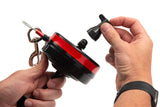 Lixit Bracket Mount And Stake Retractable Leash Tie Outs For Dogs (Stake, Large)