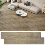INMOZATA Peel and Stick Floor Tile Vinyl Flooring, Waterproof Wood Plank Flooring 36-Pack 54 Sq.Ft Wood Grain Self Adhesive Peel