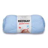 Bernat Softee Baby Yarn, 5 oz, Gauge 3 Light, Pale Blue