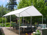 10X12 Multi-Purpose White Heavy Duty Dry Top Poly Tarp (10'X12')