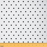 Polka Dot Fabric for Decoration,Cute Simple Geometric Dots Sewing Fabrics for Room Decor and Upholstery,Modern Simple Style DIY 