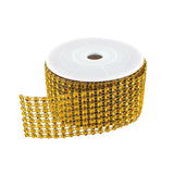 Super Z Outlet Diamond Sparkling Rhinestone Mesh Ribbon Roll for Arts & Crafts, Event Decorations, Wedding Cake, Birthdays, Baby