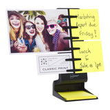 Note Tower Desktop Mini Sticky Note Holder | Post it Note Organizer & Photo Holder | Prevents Lost & Misplaced Sticky Notes Incl