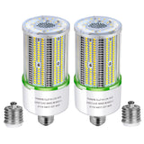 TJBB 2-Pack 80W LED Corn Bulbs,E26/ E39 Base Light,5000K Daylight,LED Replacement Metal Halide HID CFL for Commercial Industrial