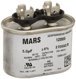 MARS Motors & Armatures 12005 5/370 Oval Single Run Capacitor