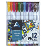 Art Alternatives Fine Liner Pen Set/12