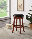 Boraam Backless Bar Height Stool, 29-Inch, Cherry