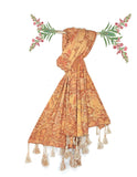Chandwasia Tassels Pattern Scarf, Scarves, Viscose Fabric Stole & Shawl Design For Men & Women For Summer & Winters(Multicolor)
