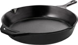 Utopia Kitchen Cast Iron Frying Pan 12 Inch, Cast Iron Chefs Pan, Pre Seasoned Skillet, Safe Grill Cookware for Indoor & Outdoor