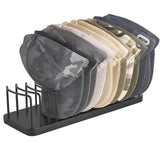 Mkono Hat Organizer for Baseball Caps, Hat Holder for 15 Baseball Caps, Tabletop Hat Rack Stand Hat Storage Display Cap Organize