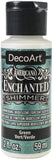 Deco Art ENCHANTED SHIMMR 2OZ GREEN, us:one size