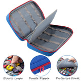 KISLANE Carrying Case for 48 Toy Cars, Kids Toy Cars Storage Case Hold 48 Toy Cars(Bag Only (Blue)
