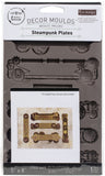 Redesign with Prima, Redesign Decor Moulds Steampunk Plates 1 Pc,5x8,8Mm Thickness 655350652166