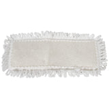 Harper Live.Love.Clean. Washable 2-in-1 Wet/Dry Bamboo Dust Mop Pad with Wraparound Attachment for Cleaning Dust, Pet Hair & Fin