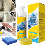 BIBIFACTORY 4in1 MultiEnzyme Foam Cleaner, 5Oz Foam Cleaner All Purpose, RinseFree Deep Cleaning Spray, Heavy Duty Stain Rem