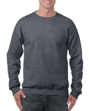 Gildan Mens Heavy Blend Crewneck Sweatshirt 3XLarge Dark Heather