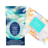 Pacifica Underarm Deodorant Wipes & Makeup Remover Face Wipes Bundle - Aluminum-Free Odor Control & Facial Cleansing Towelettes,