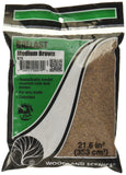 Woodland Scenics B79 Medium Ballast 18 to 25.2 Cubic InchesBrown, Transparent