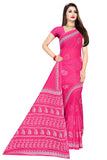 Tamaira Fashion Womens Moonga Doria Pure Cotton Saree Without Blouse Piece(1756_Pink)