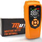 AMERICAN MUTT TOOLS Pinless Moisture Meter for Drywall | NonDestructive Wood Moisture Meter for Walls, Wood and Masonry | Moist