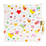 Goldbuch Turnowsky Design Secret Diary With Lock & Key, 96 Blank Pages