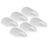 Charles Leonard 6 Inch Protractor, Plastic, Pack of 60