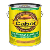 Cabot Semi-Solid Wood Stain + Sealer, New Cedar, Gallon