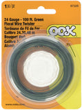 The Hillman Group, White OOK 534702 Green Floral Wire (#24) 100, Size