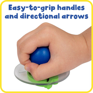 Ready 2 Learn Giant Stampers - Imaginative Play - Set 1 - Set Of 10 - Easy To Hold Foam Stamps For Kids - Arts And Crafts Stamps
