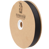 Offray 364961 Grosgrain Craft and Decorative Ribbon, 7/8 Wide and 100 Total Yards, Black