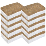 YoleShy Natural Sponges Kitchen Biodegradable Dish Sponge for Washing Dishes Compostable Coconut Walnut and Cellulose Plant Base
